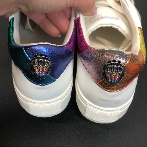Kurt Geiger metallic rainbow heel sneakers, worn a few times - Picture 14 of 14